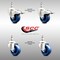 Service Caster 3 Inch 316SS Solid Polyurethane 1/2 Inch Threaded Stem Caster Lock Brake SCC, 2PK SS316TSTTL20S314-SPUS-121315-2-S2 - alternate 5